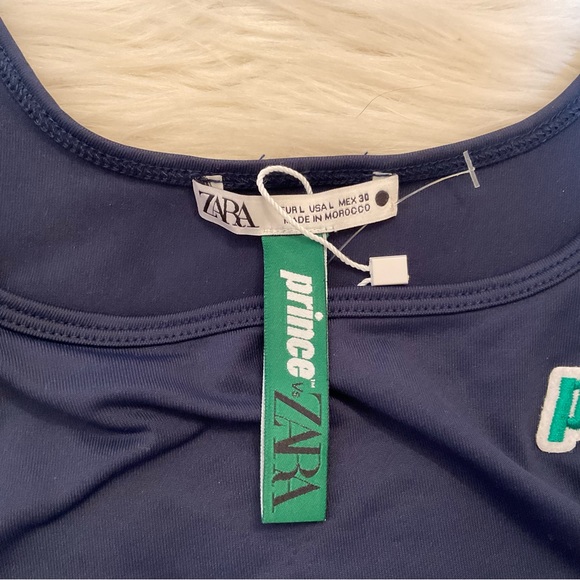 Zara x Prince Crop Top - NWT - Size Large - Picture 7 of 9